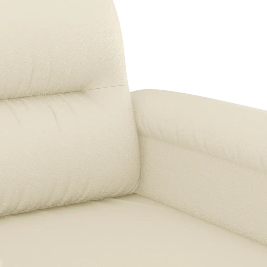 Poltrona | Sedia Relax Crema 60 cm in Similpelle