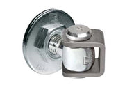 CARDINE CON CAVALLOTTO E DADO REGOLABILE A SALDARE  ART.155- - mm.100x59h. M24 - 2 pezzi COMUNELLO