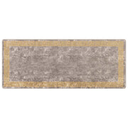 Runner in Moquette | Runner Tappeto MARSA Grigio 100 x 250 cm Poliestere e PVC