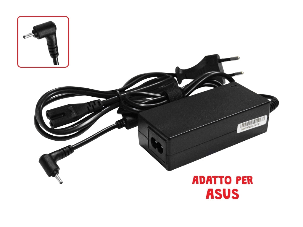 AS19V2.1A Adattatore Asus 19V 2.1A 2.5*0.7mm