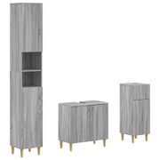 Set di armadietti da bagno in 3 pezzi ARNHEM 3417852
