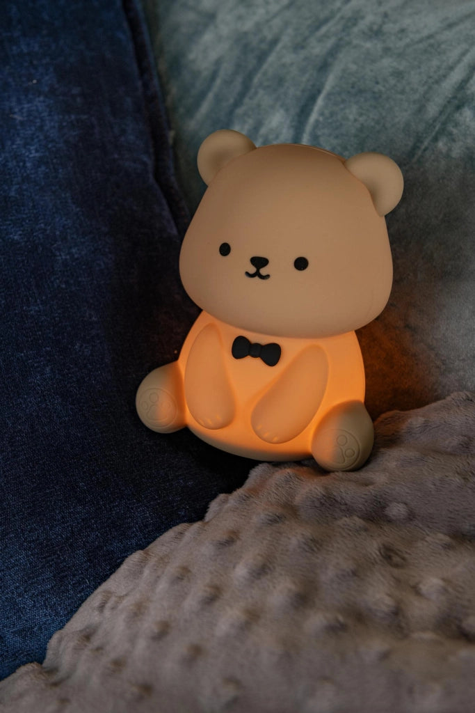 Lampada da notte bimbo LED marrone PINCHA BEAR Lucide