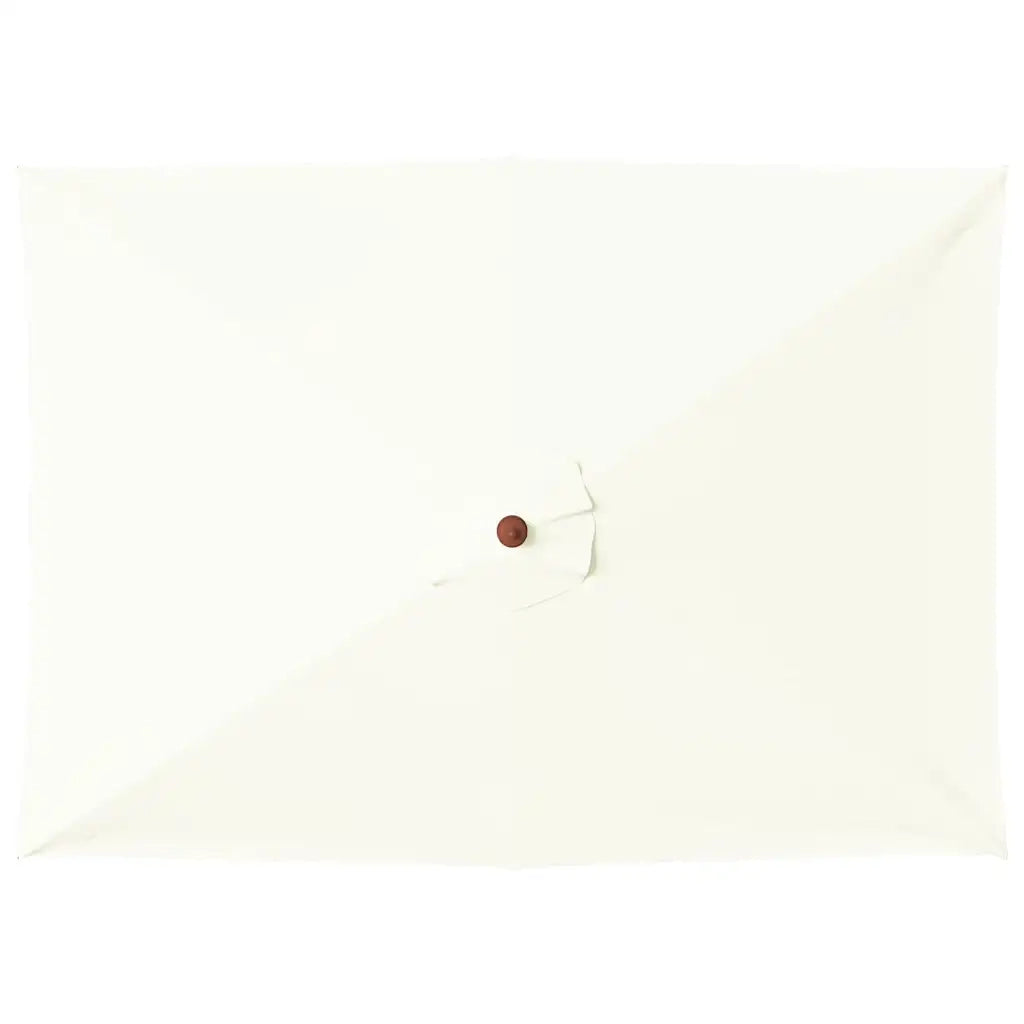 Ombrellone da Esterni con Palo in Legno 150x200 cm Sabbia 44533