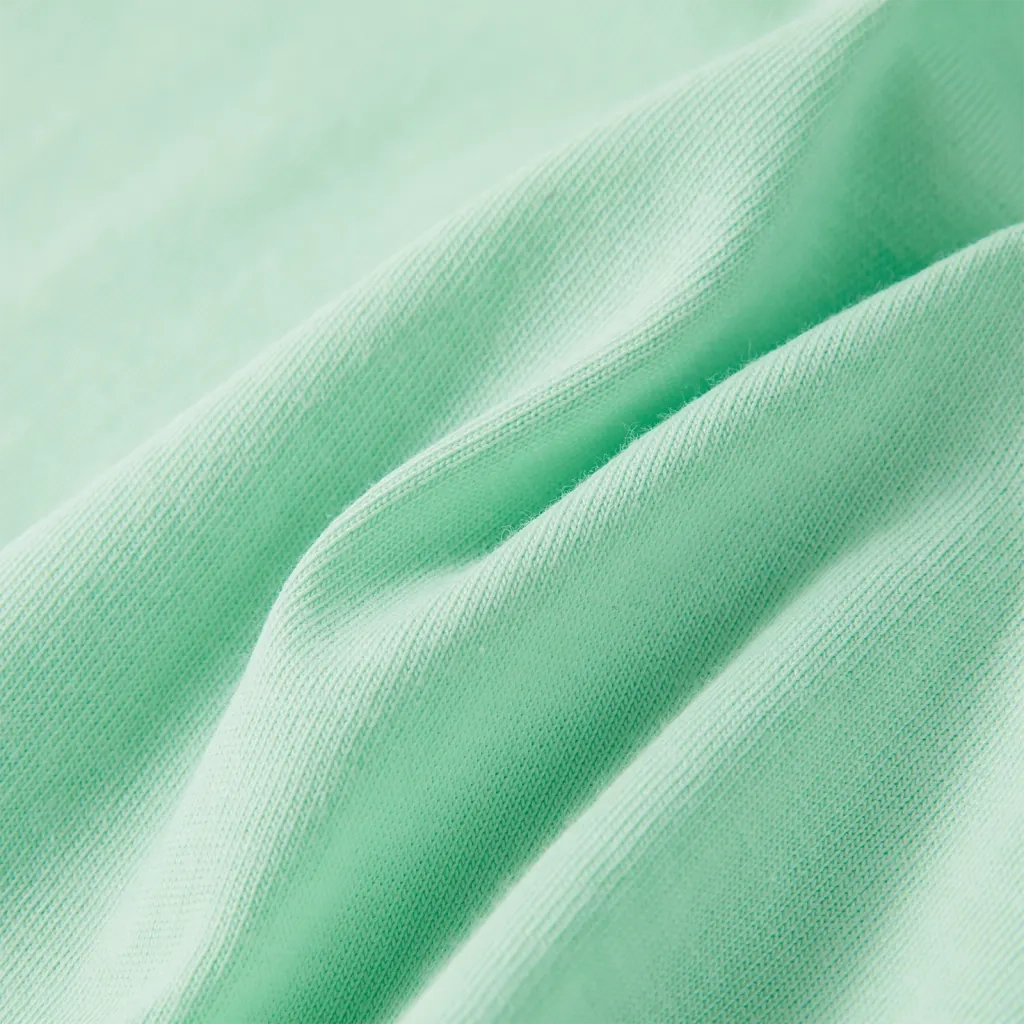 Maglietta da Bambino Maniche Corte Verde Chiaro 128