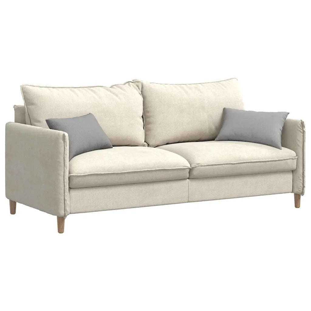 Cuscini da Divano 2 pcs Grigio Nuvola 50 x 30 cm Tessuto