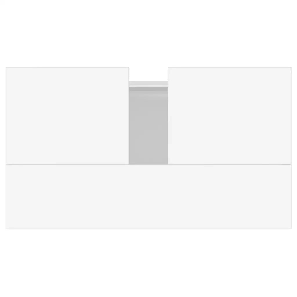 Mobile da Bagno Bianco 58x33x60 cm in Legno Multistrato 831572