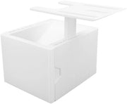 Supporto per lettore di carte per telefono - Regolazione di posizionamento flessibile - Materiale ABS - Compatibilità universale - 3 componenti - Gestione efficiente delle carte - Piastra di scansione