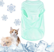 Magliette estive per cani, giacche per cani, magliette protettive UV per cani, abbigliamento per cani, magliette per cani, abbigliamento per piccoli e medi cani e gatti, abbigliamento per chihuahua e yorkshire terrier (verde, M)