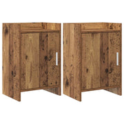 Comodini 2 pcs Legno antico 40 x 30 x 60 cm 8011024