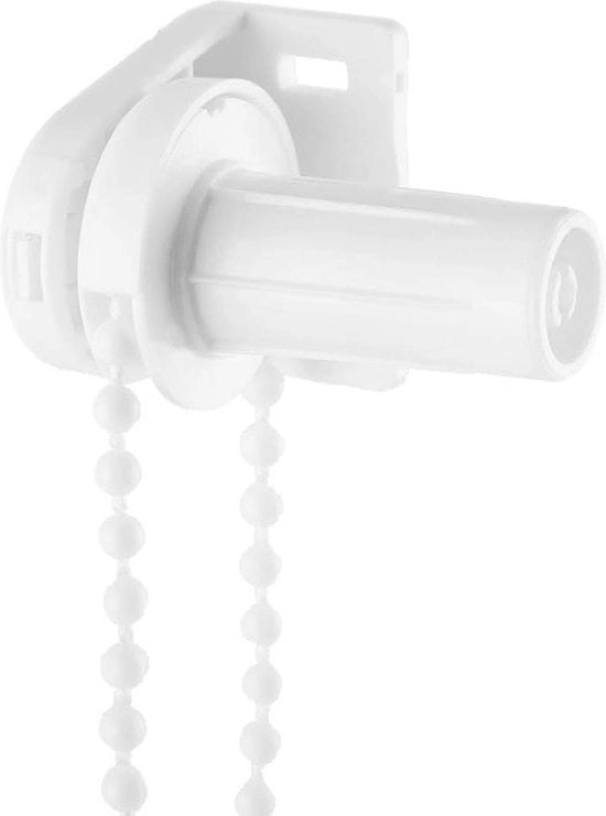 Kit di Montaggio per Tendine di Finestra con Catena 17mm - Kit di Riparazione per Maniglia di Tendina di Finestra - Funile di Trazione per Tendine di Balcone con Corda di Trazione per Tendine a Rotolo.