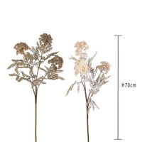 Set 4 achillea Dry Look Artificiali Altezza 70 cm