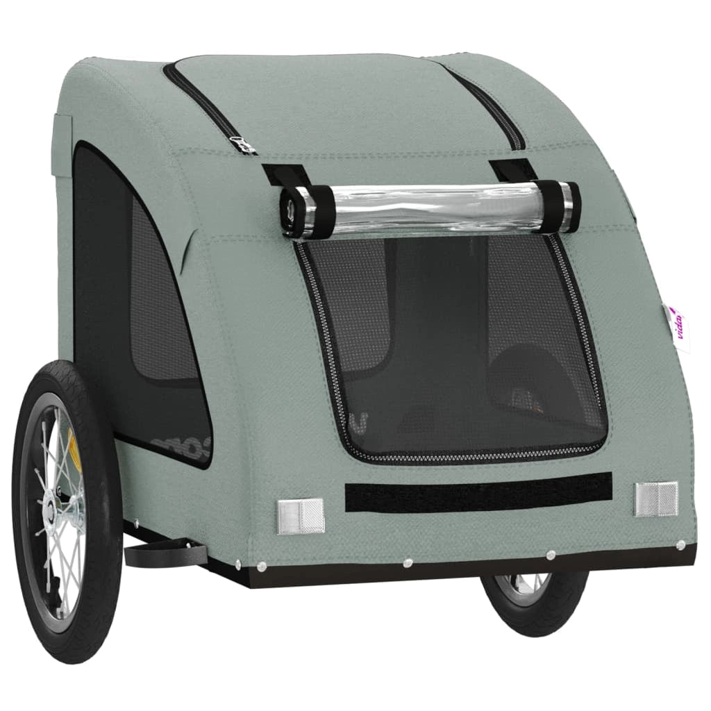 Rimorchio/carrello per animali domestici grigio 02_0044209