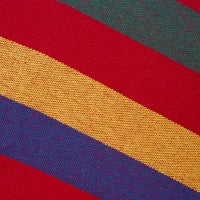 Amaca da Giardino Autoportante con Struttura in Acciaio e Cotone Multicolor, Custodia Inclusa