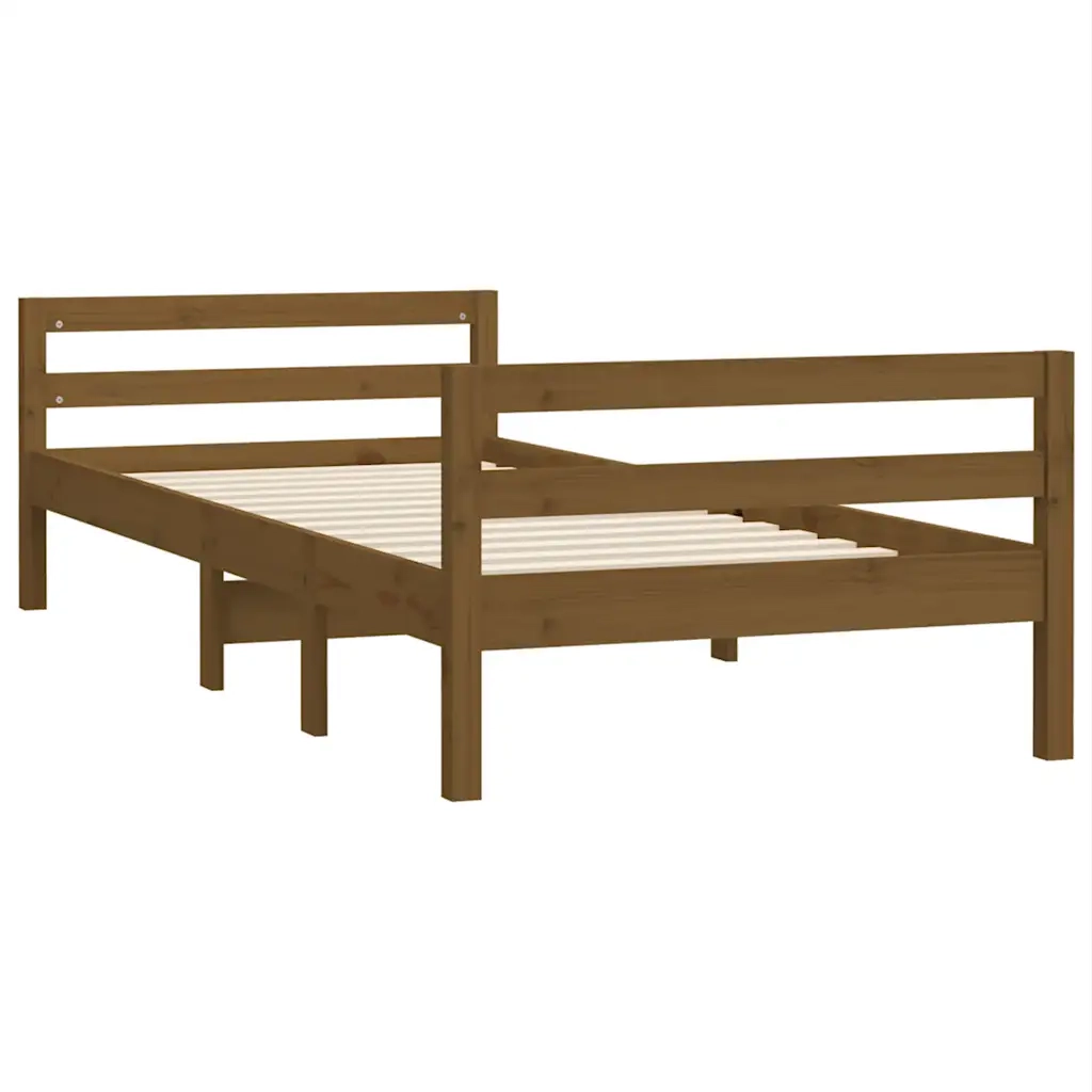 Giroletto Ambra 75x190 cm in Legno Massello di Pino 821642