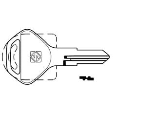 CHIAVI PER CILINDRI MERONI 4 SPINE PICCOLE MER44R- - MER44R - 10 pezzi SILCA