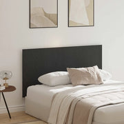 Testiera del letto Rovere Nero Legno ingegnerizzato 862736