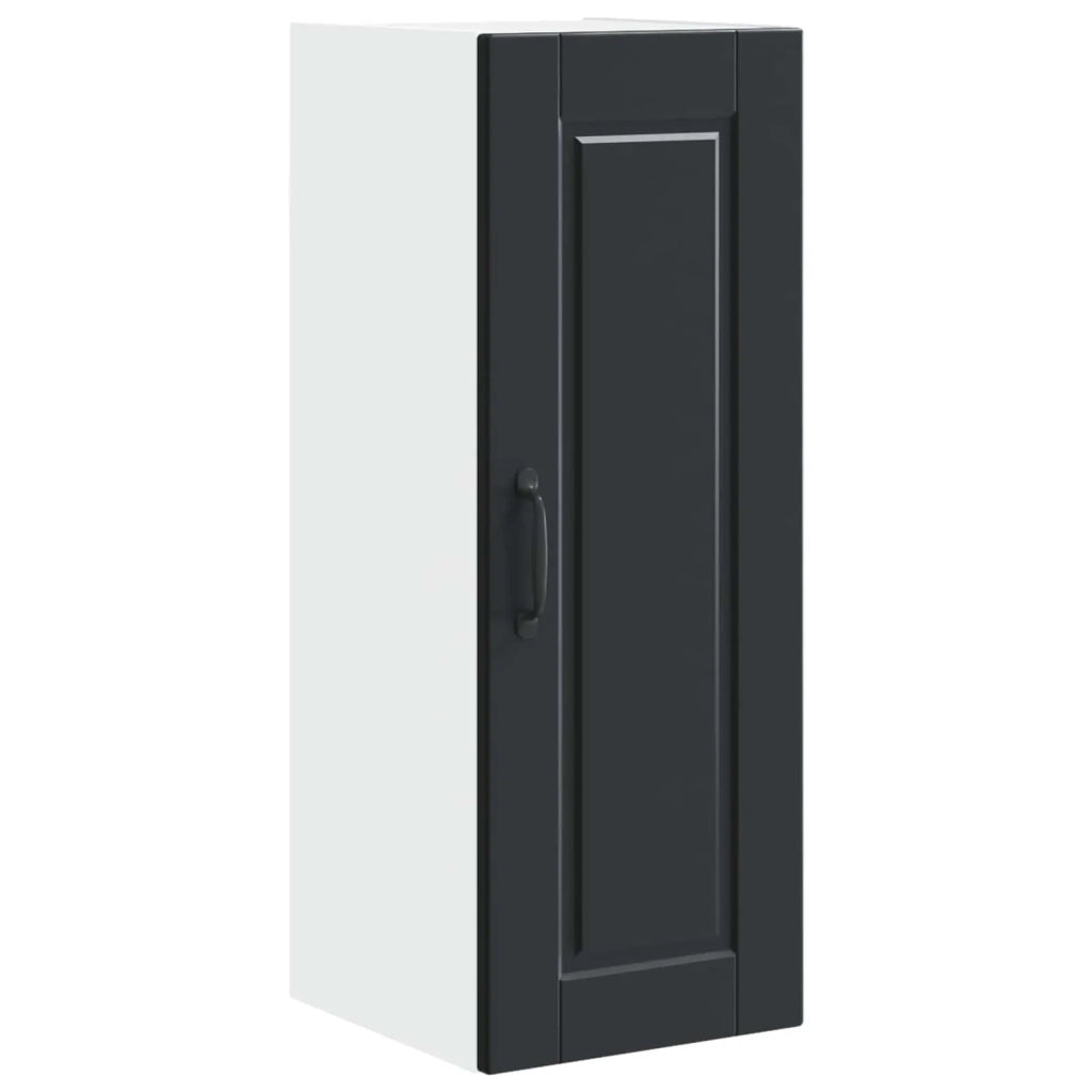 Armadietto a muro PORTO 2 pcs Nero 30 x 31 x 80 cm