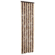 Zanzariera Grigio e Marrone Chiaro 56x185 cm Ciniglia CFW7481186