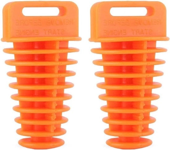 Kit di scarico per motocicletta - 2 pezzi - 2/4 tempi - compatibile con ATV - Uitlaatdemper Kit