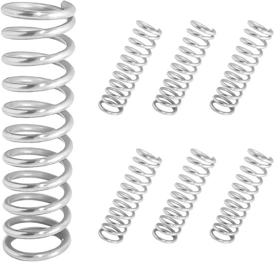 Compressori staccanti in acciaio per riparazione - 10 pezzi - 1,2 x 8 x 30 mm