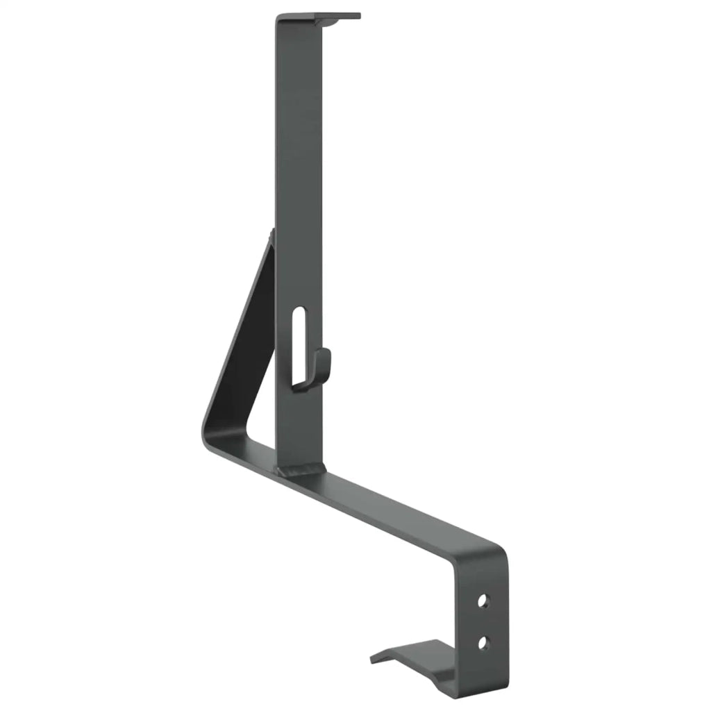 Supporto per guardia della neve 2 pz Antracite Acciaio CFW1803348