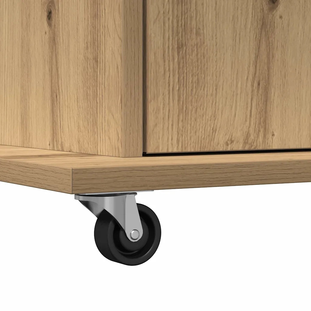 Podio Rovere artigianale 55 x 55 x 107 cm Legno multistrato 862298