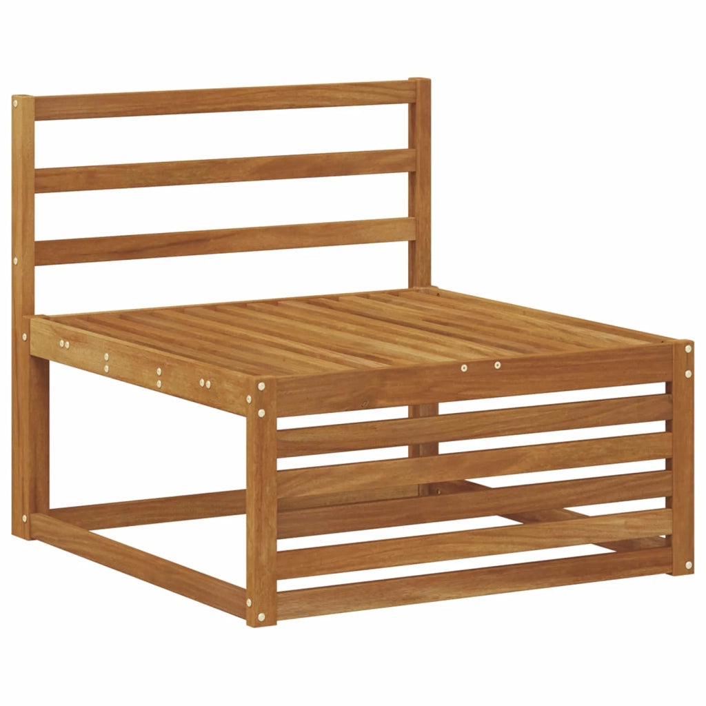 Set divani 7 pcs Naturale Legno di Acacia Massello 3374044