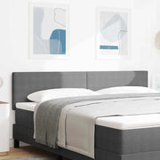 Testiera LED con testiera Grigio chiaro 180 cm Tessuto in Cords 3338033