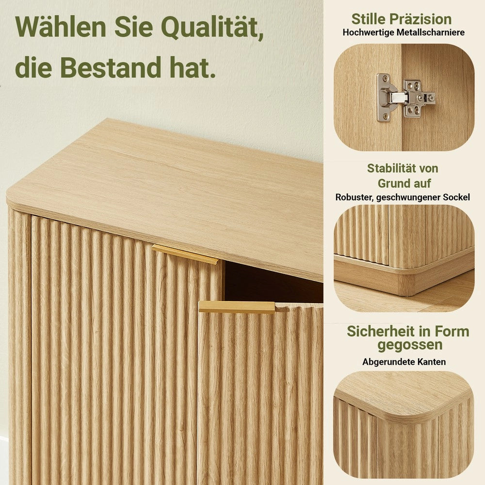 Mobile TV Credenza ¨C MINIMAL ¨C Rovere, Legno, 160x80x40
