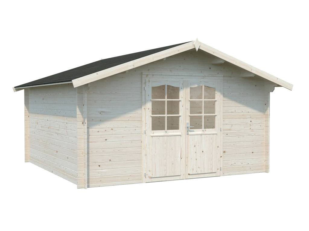 Casetta in legno non trattato Lotta B 400X400