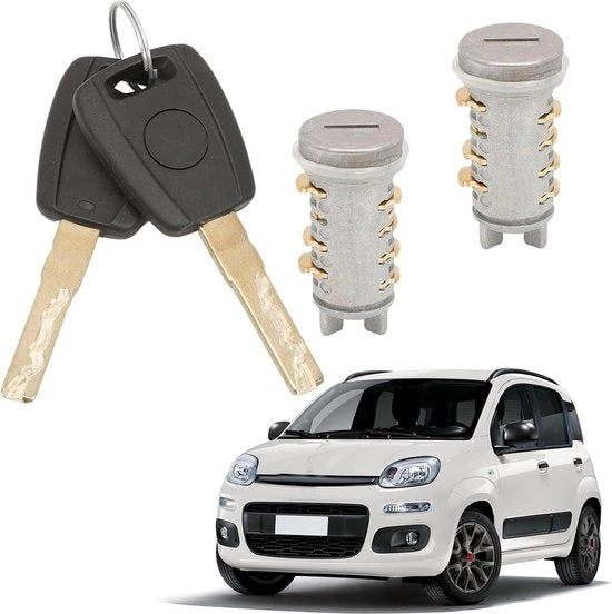 Cilindro di chiusura per portiera anteriore sinistra con chiusura per Fiat Panda 2012