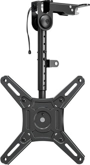 Sostegno per schermo e TV adattabile per la maggior parte delle TV da 14 a 42 pollici fino a 10 kg, massimo VESA 200 x 200 mm, Sostegno per TV regolabile in altezza per pareti in cabina o tetti inclinati, EV3030