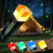 Lampada a LED da tavolo 28 cm - con caricamento USB - per lampada da notte - lampada da lavoro per abbigliamento - cosplay - sala - gaming - camera - studio - quadrifase