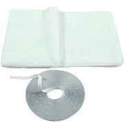 Trade Shop - Zanzariera Bianca In Poliestere Per Porta E Finestra 130x150cm Anti Zanzare Casa -