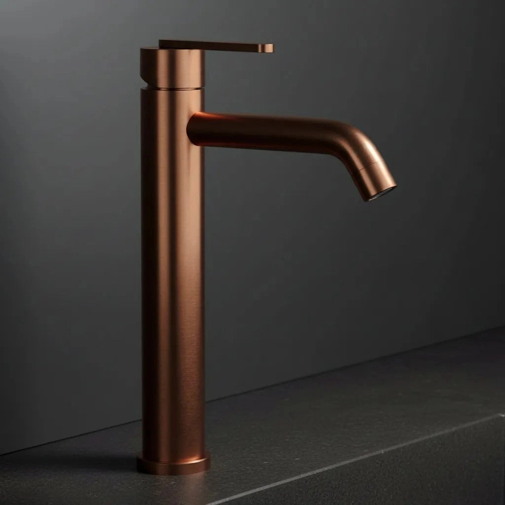 Rubinetto Da Bagno Rea Ontario Brush Copper