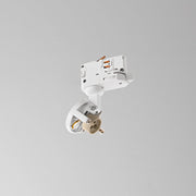 Faretto Moderno Binario Metallo Bianco 1 Luce Gu10 Ip20