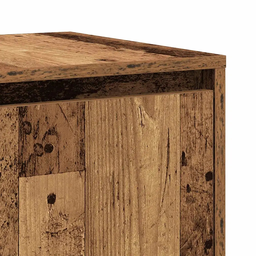 Credenza | Madia | Buffet da pranzo | Armadio da pranzo Legno vecchio 120 x 41 x 75 cm Legno multistrato