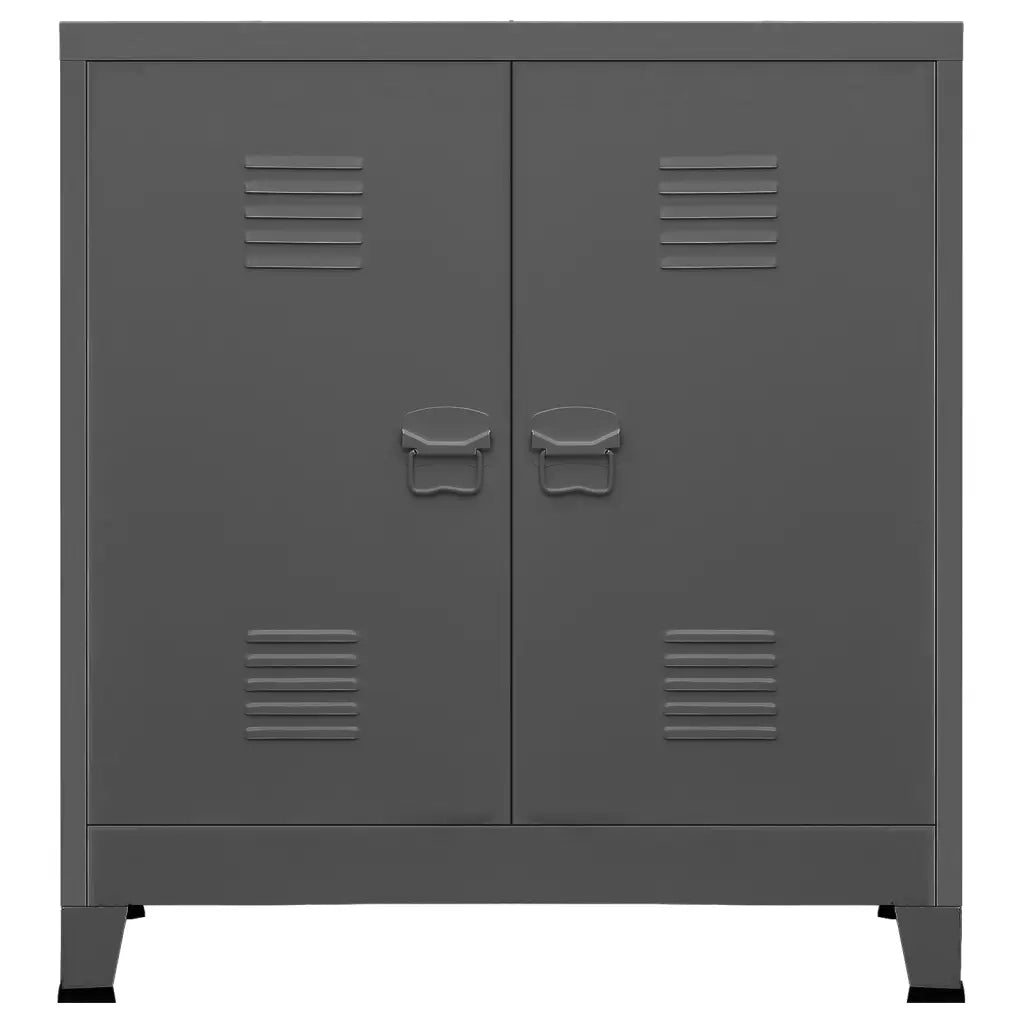 Classificatore Industriale Antracite 90x40x100 cm in Acciaio 339625