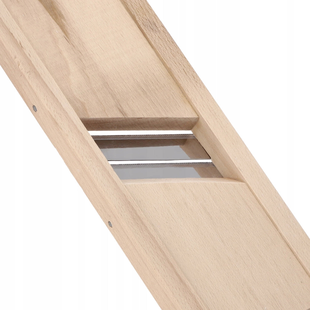Grattugia manuale in legno KADAX per cavolo, verdure e cetrioli, 35 cm