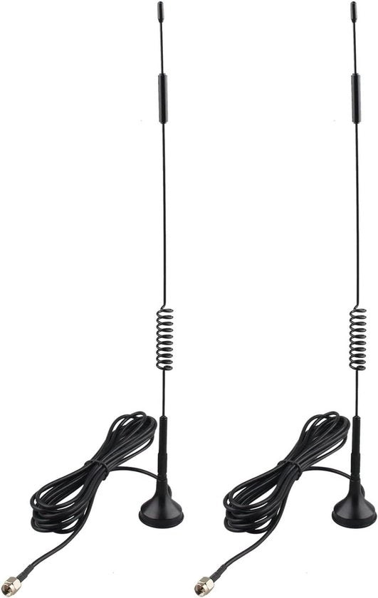Antenna 4G LTE 12dBi MIMO SMA maschile - Adatto per Vodafone EE O2 Tre - Router Gateway Modem Camera da trail