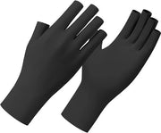 2 paia di guanti protettivi UV per donne, guanti per manicure, guanti estivi senza dita per donne, guanti per auto con crema solare, guanti con touchscreen e dita semicurve, neri