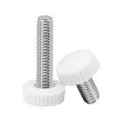 Elemento di fissaggio a vela con testa rotonda in plastica - M5x16mm - 20 pezzi - Facile da avvitare senza strumenti