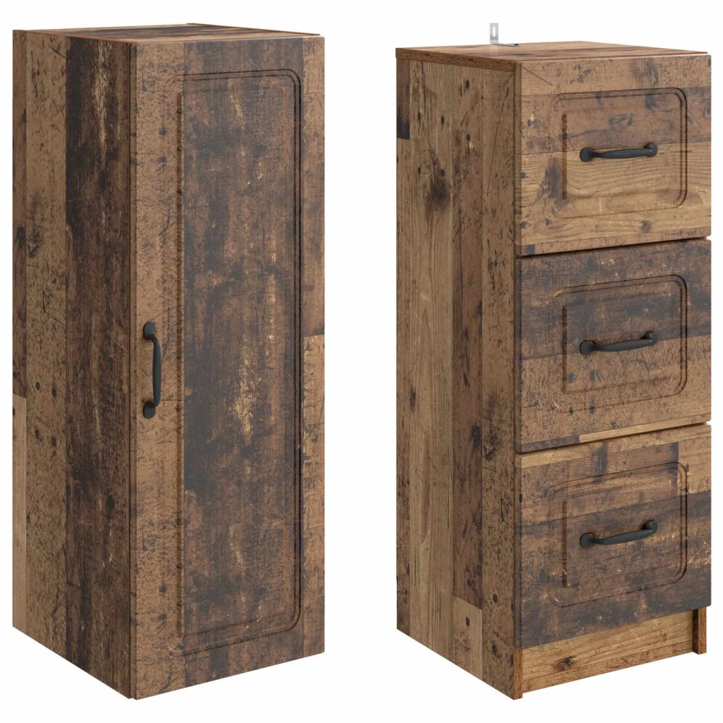 Set di armadi 2 pcs Legno antico 33 x 34,5 x 87 cm 3416977