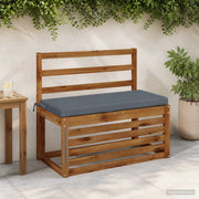 Cuscini per Panchina a 2 Pezzi SOEST 2 pz 100% Poliestere Blu 948627