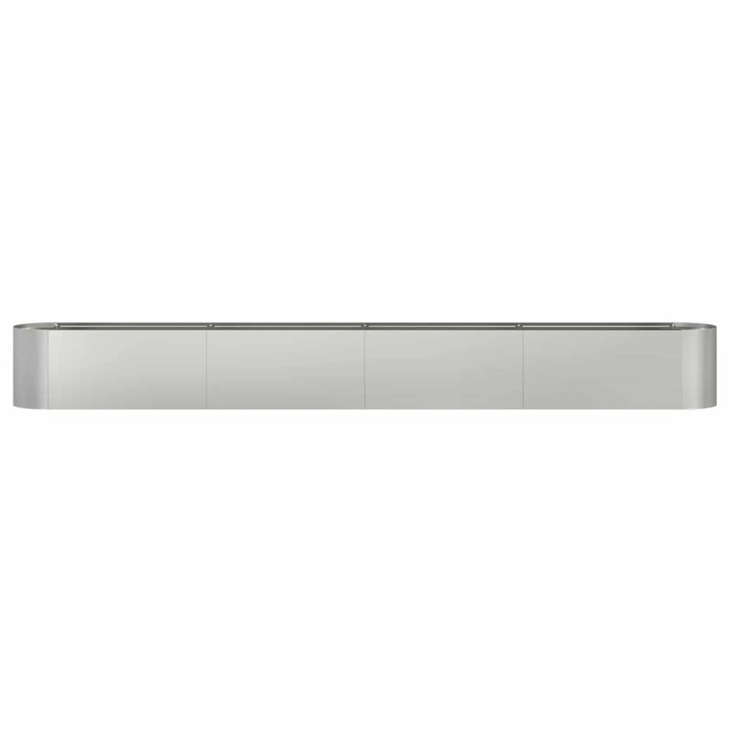 Letto rialzato da giardino Acciaio zincato 360 x 40 x 40 cm 8011710