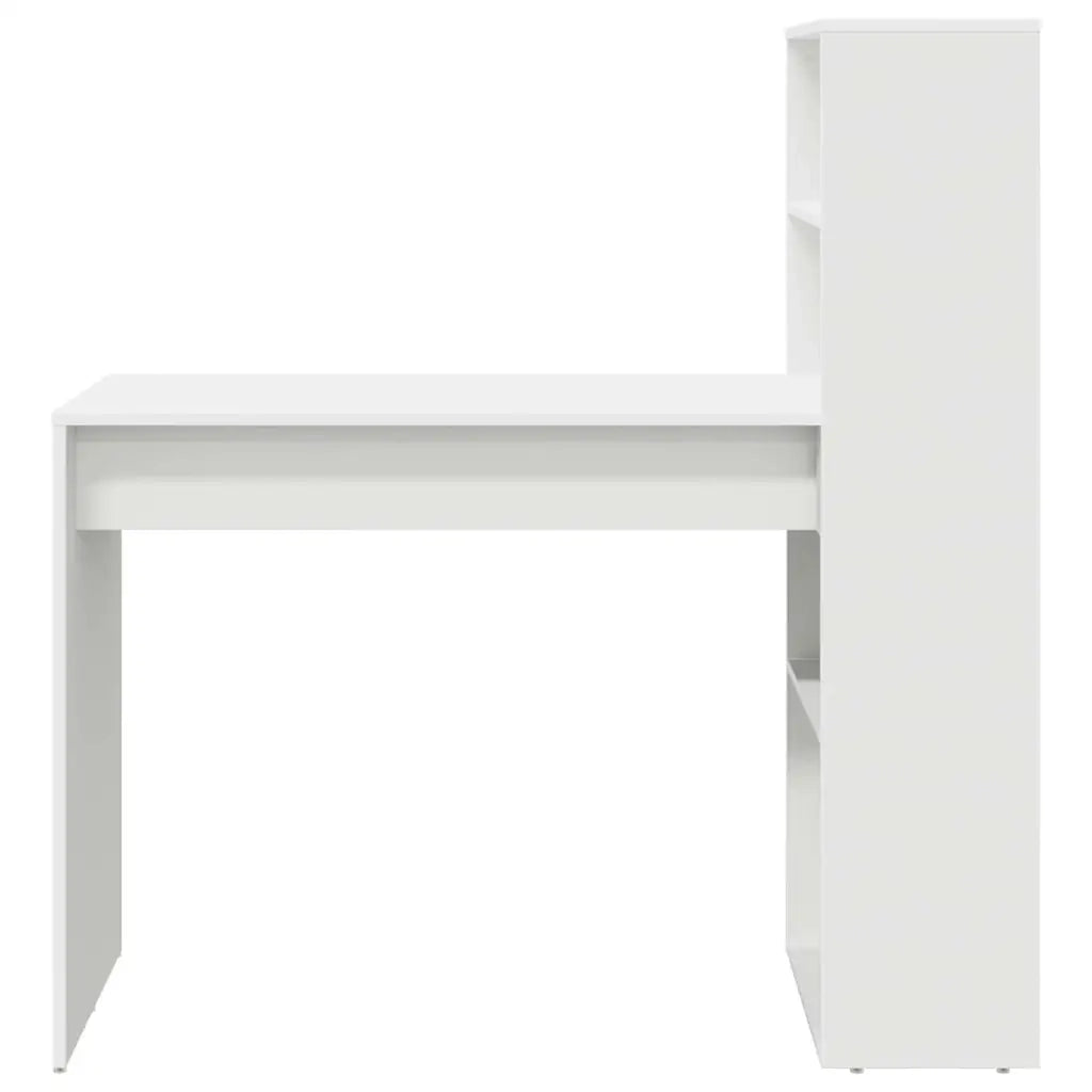 Scrivania Bianco 113 x 54 x 120 cm Legno multistrato 869274