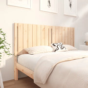 Testiera per Letto 165,5x4x100 cm in Legno Massello di Pino