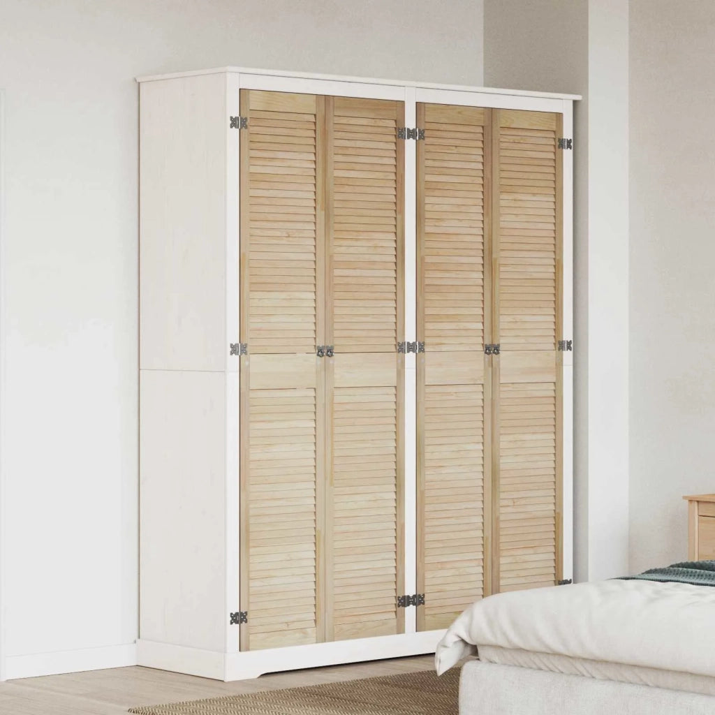 Porta per Armadio con porta 4 pcs Naturale 201 x 2,1 x 39,5 cm