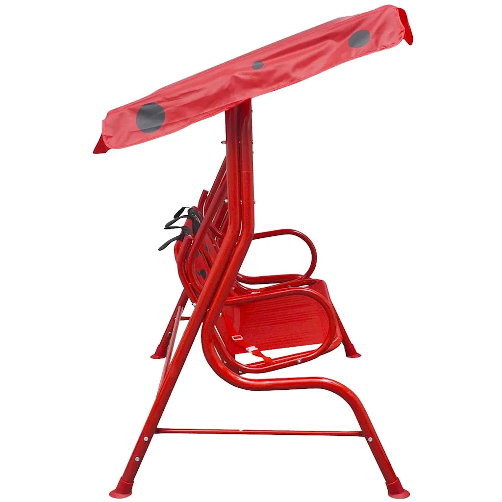 Altalena per bambini rossa CFW7667341