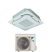 Climatizzatore Condizionatore Daikin Bluevolution a Cassetta Round Flow 18000 Btu FCAG50B R-32 Wi-Fi Optional con Griglia Standard Inclusa - Garanzia Italiana